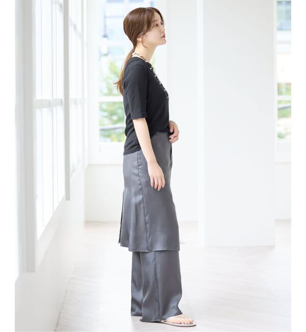 IENA「シアーリブ 2セット Tシャツ」|Tシャツ・カットソー|