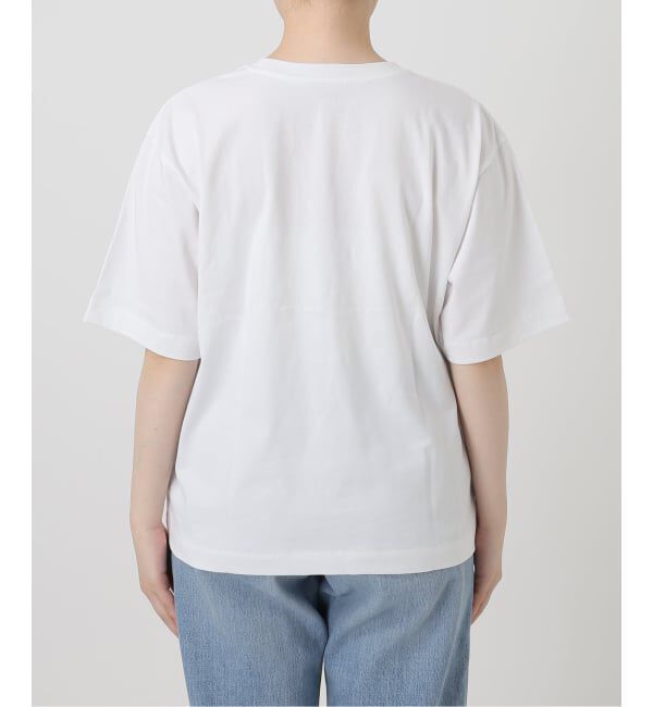 IENA「コットンフロントロゴTシャツ」|Tシャツ・カットソー|