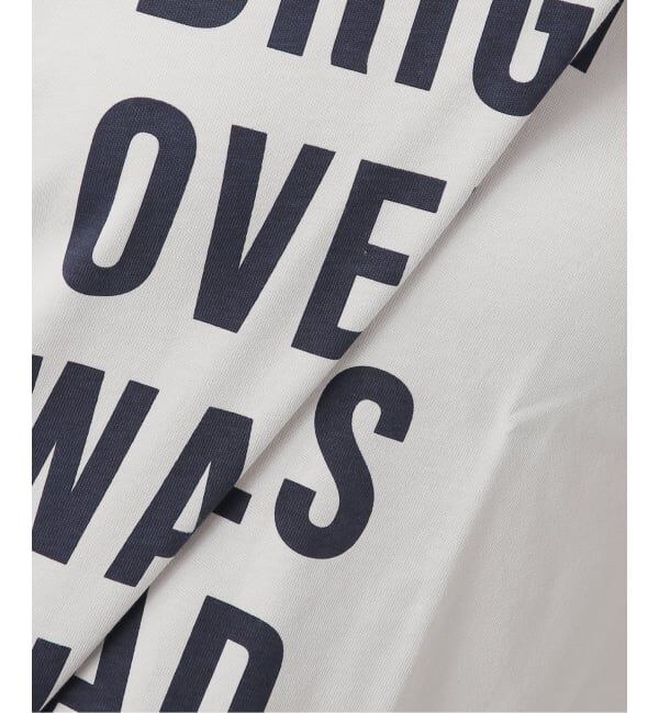IENA「コットンフロントロゴTシャツ」|Tシャツ・カットソー|