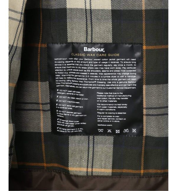 EDIFICE「Barbour(バブアー)OS Transport/トランスポート Wax Jacket MWX1678」|その他|