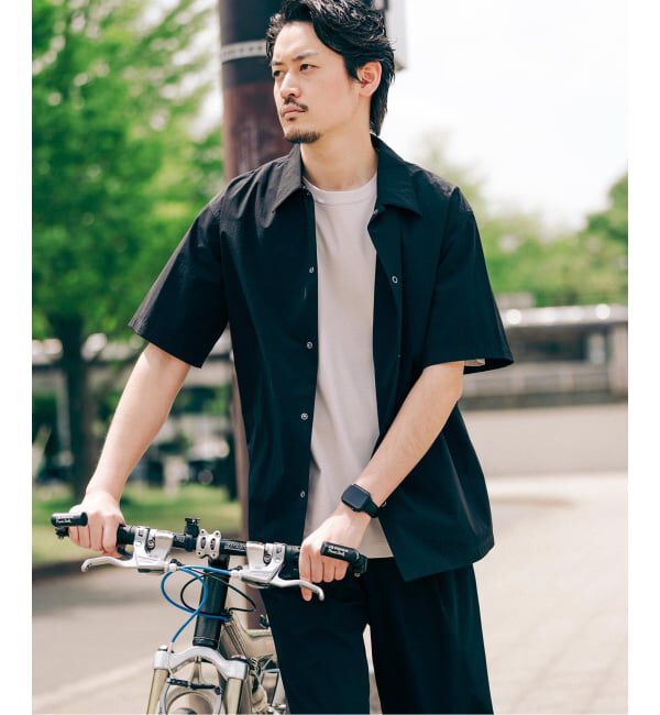 EDIFICE「【EDIFICE ALL-DAY SETUPシリーズ】2点セット オーバーシャツ&イージーパンツ」|シャツ・ブラウス|