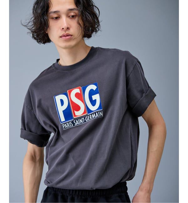 Paris Saint-Germain「【Paris Saint-Germain 】 JP Classic Flock Logo Tee 1」|Tシャツ・カットソー|