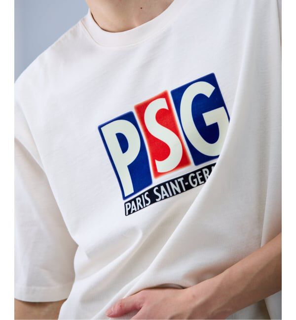 Paris Saint-Germain「【Paris Saint-Germain 】 JP Classic Flock Logo Tee 1」|Tシャツ・カットソー|