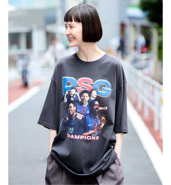 Paris Saint-Germain「【Paris Saint-Germain 】 JP PLAYERS VINTAGE T-SHART」|Tシャツ・カットソー|