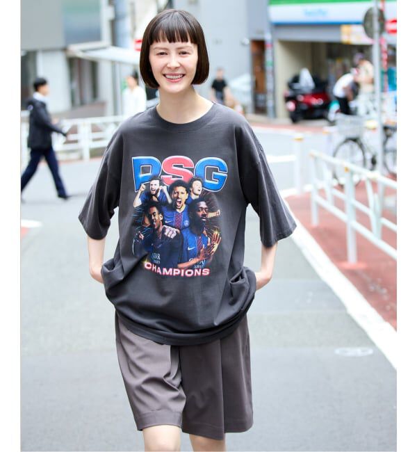 Paris Saint-Germain「【Paris Saint-Germain 】 JP PLAYERS VINTAGE T-SHART」|Tシャツ・カットソー|