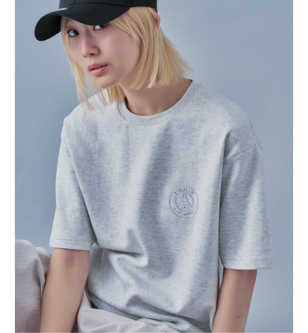 Paris Saint-Germain「【Paris Saint-Germain / パリ・サン＝ジェルマン】 追加2 JP METALIC LOGO T-SH」|Tシャツ・カットソー|