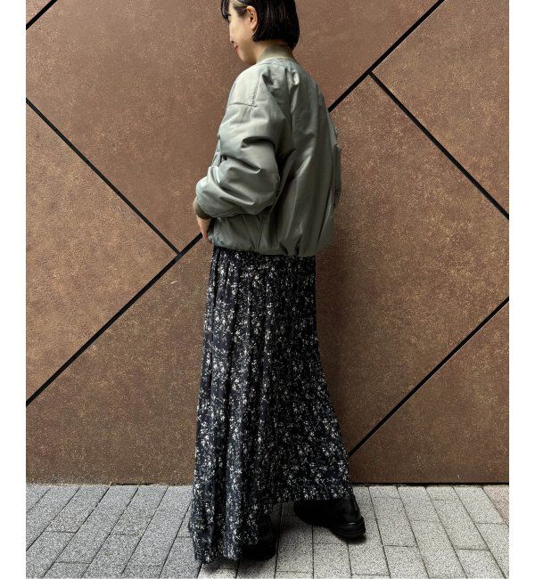 journal standard luxe「フラワー ampleプルワンピース」|ワンピース|