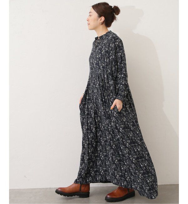 journal standard luxe「フラワー ampleプルワンピース」|ワンピース|