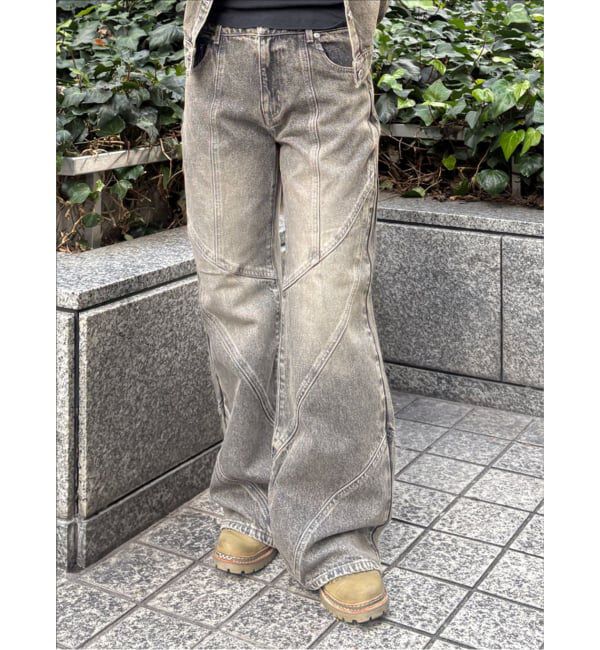 Oriens JOURNAL STANDARD「パネルドデニムパンツ」|デニム|