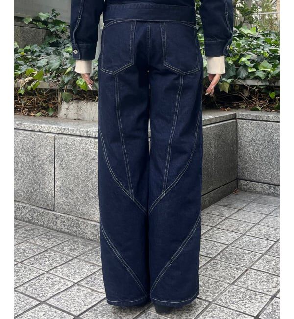 Oriens JOURNAL STANDARD「パネルドデニムパンツ」|デニム|
