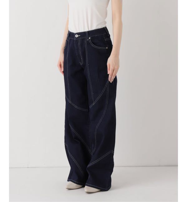 Oriens JOURNAL STANDARD「パネルドデニムパンツ」|デニム|