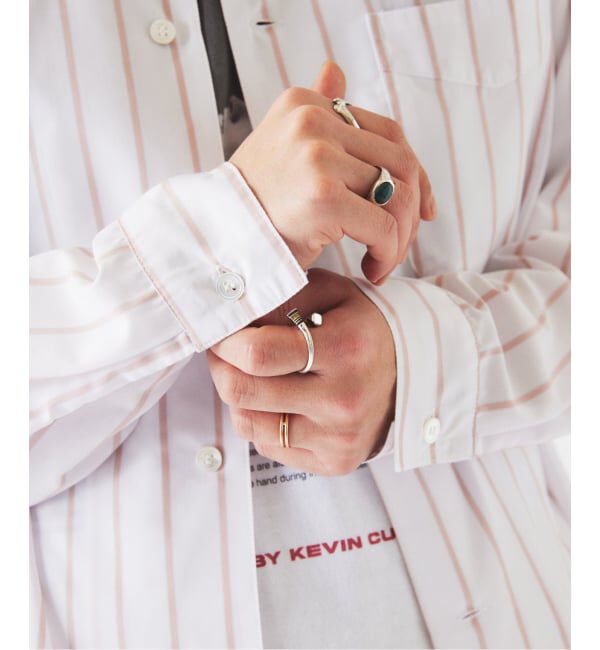 JOURNAL STANDARD relume「JAMES FABRIC / ジェームスファブリック レーヨンブレンド ストライプ シャツ」|シャツ・ブラウス|
