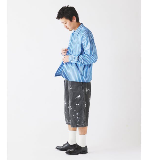 JOURNAL STANDARD relume「JAMES FABRIC / ジェームスファブリック レーヨンブレンド ストライプ シャツ」|シャツ・ブラウス|