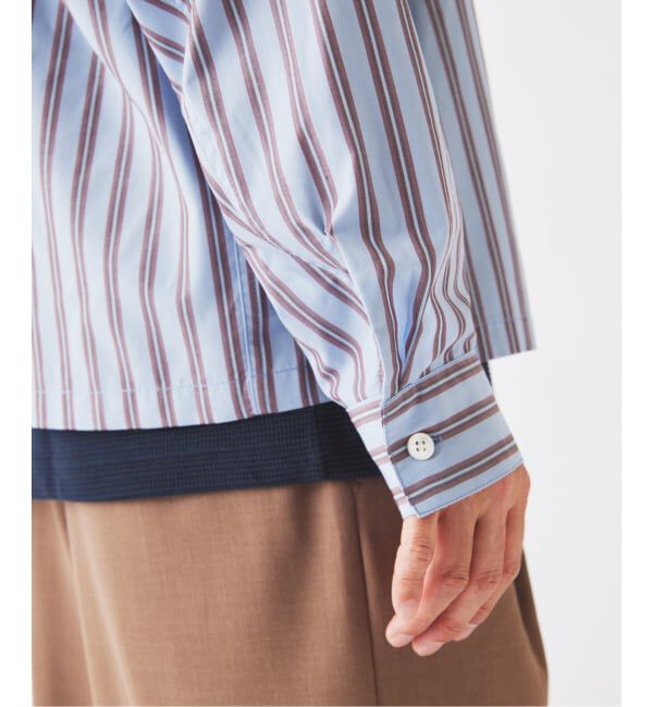 JOURNAL STANDARD relume「JAMES FABRIC / ジェームスファブリック レーヨンブレンド ストライプ シャツ」|シャツ・ブラウス|