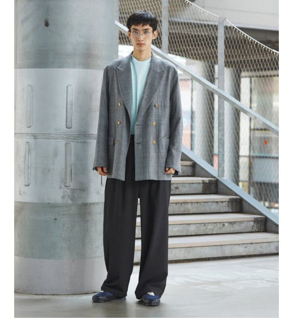 JOURNAL STANDARD「ウーリーノ オーバー パンツ」|スラックス|