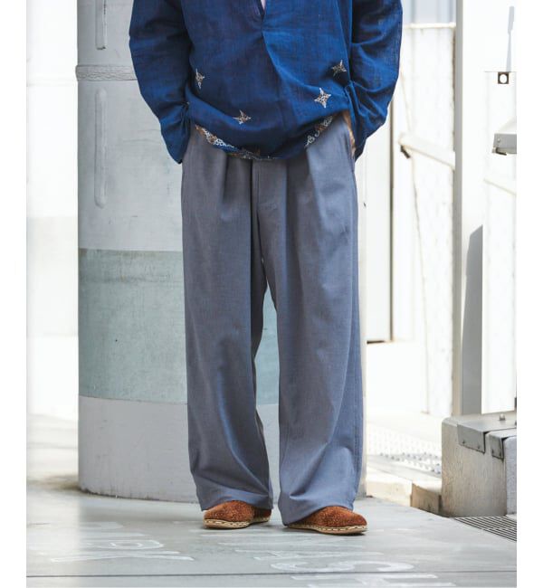 JOURNAL STANDARD「ウーリーノ オーバー パンツ」|スラックス|