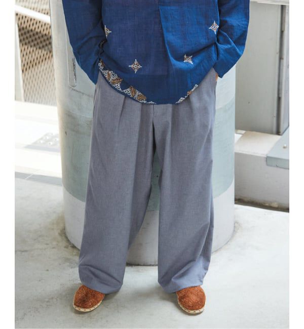 JOURNAL STANDARD「ウーリーノ オーバー パンツ」|スラックス|