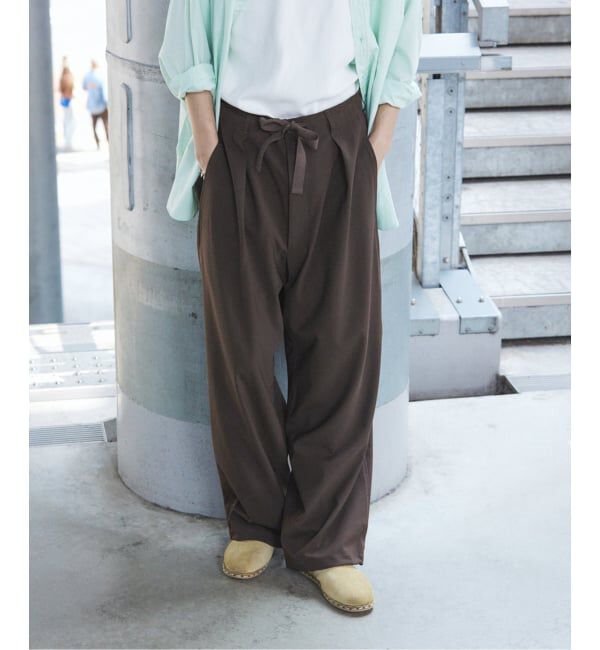 JOURNAL STANDARD「ウーリーノ オーバー パンツ」|スラックス|