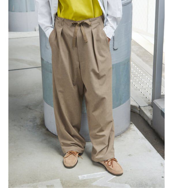 JOURNAL STANDARD「ウーリーノ オーバー パンツ」|スラックス|