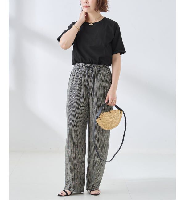 journal standard L'essage「スワイー/ピグメントTシャツ」|Tシャツ・カットソー|