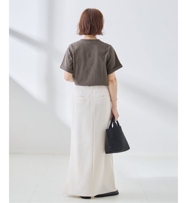 journal standard L'essage「スワイー/ピグメントTシャツ」|Tシャツ・カットソー|