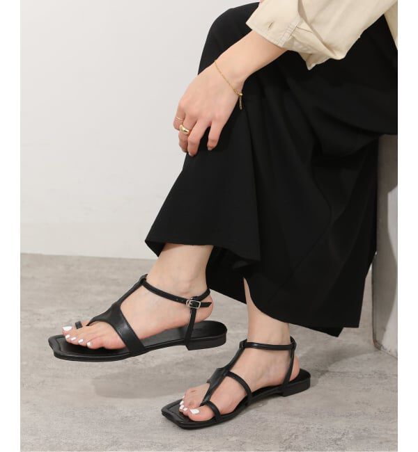 JOURNAL STANDARD relume「【Paes/ペイズ】Square Panel Sandal」|サンダル|