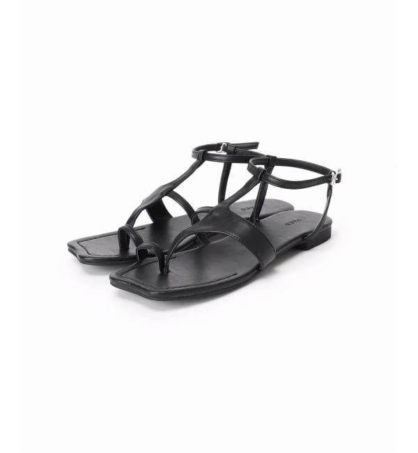 JOURNAL STANDARD relume「【Paes/ペイズ】Square Panel Sandal」|サンダル|