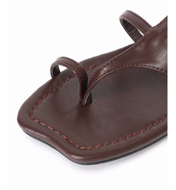 JOURNAL STANDARD relume「【Paes/ペイズ】Square Panel Sandal」|サンダル|