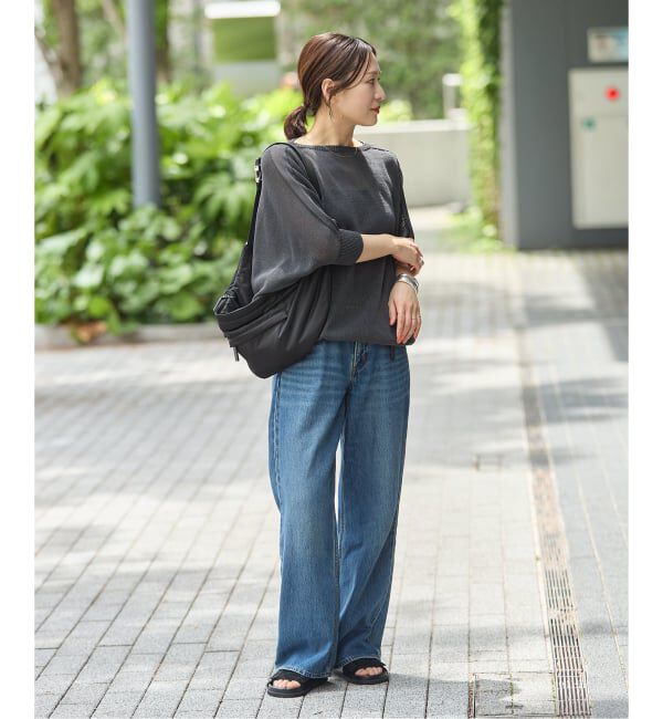 JOURNAL STANDARD「ペーパーヤーンドルマンプルオーバー」|ニット・セーター|