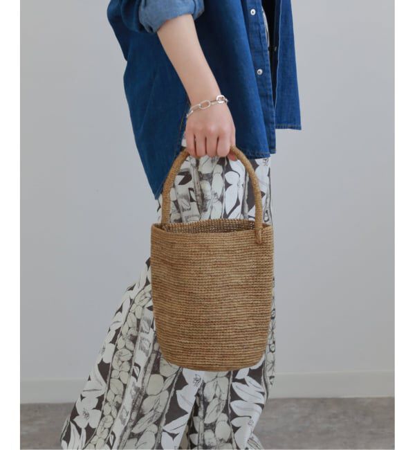 JOURNAL STANDARD relume「《WEB限定追加3》【MADE IN MADA /メイドインマダ】 NAIVO BAG：ハンドバッグ」|かごバッグ|