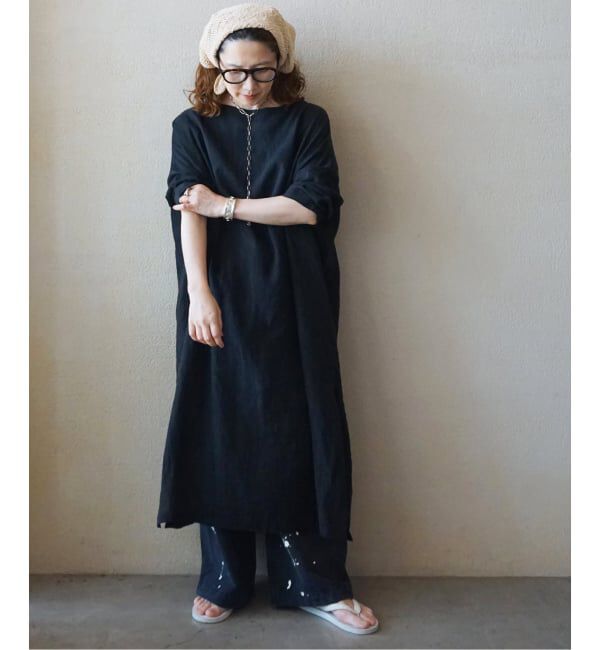journal standard luxe「《追加》エアリネン Plain-DRESS」|ワンピース|