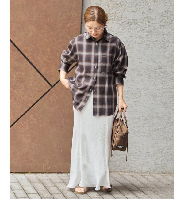 JOURNAL STANDARD「《予約》リヨセルチェックシャツ」|シャツ・ブラウス|