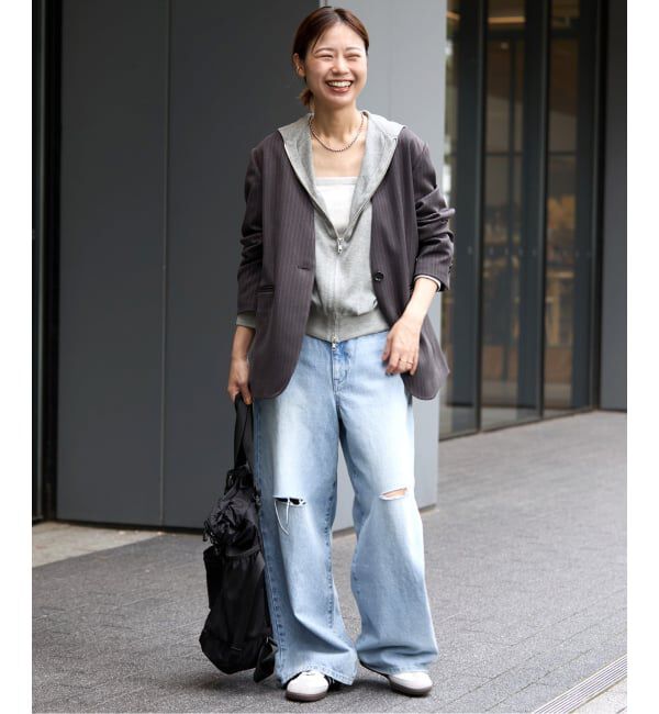JOURNAL STANDARD relume「《追加3》シアーフーディ」|パーカー|