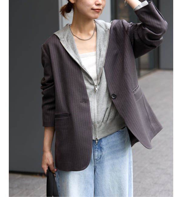 JOURNAL STANDARD relume「《追加3》シアーフーディ」|パーカー|