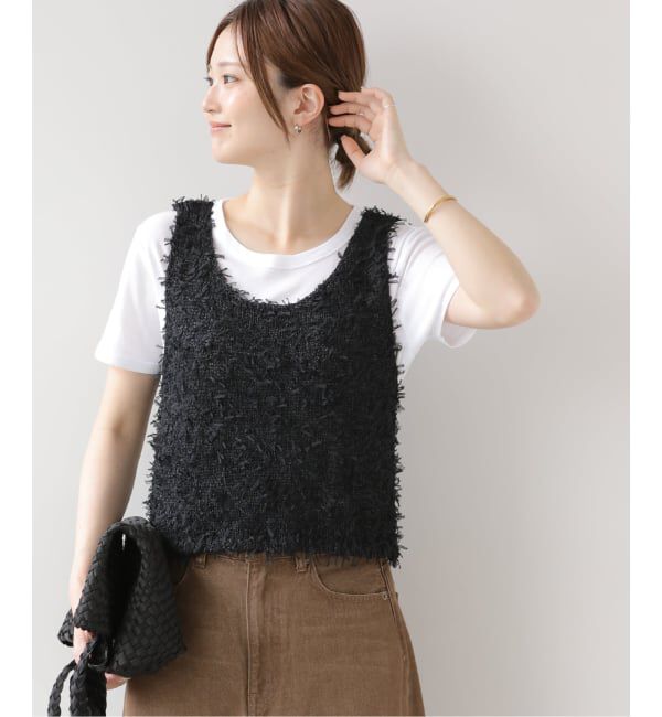 JOURNAL STANDARD relume「チュールヤーンニットベスト」|ベスト・ジレ|