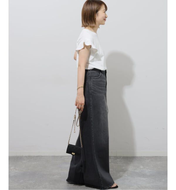JOURNAL STANDARD relume「《WEB限定追加予約2》フリルスリーブTシャツ」|Tシャツ・カットソー|