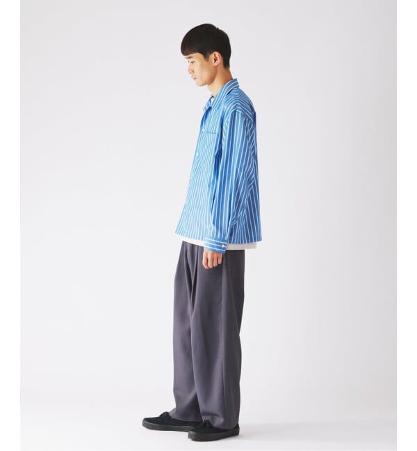 JOURNAL STANDARD relume「《予約》バルジ ツイル &rdquo;レイジー&rdquo; 1タック スラックス」|スラックス|