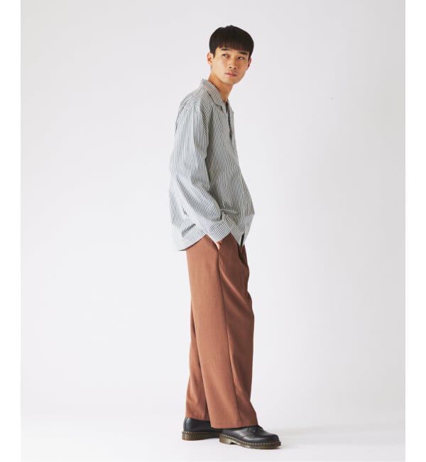JOURNAL STANDARD relume「《予約》バルジ ツイル &rdquo;レイジー&rdquo; 1タック スラックス」|スラックス|