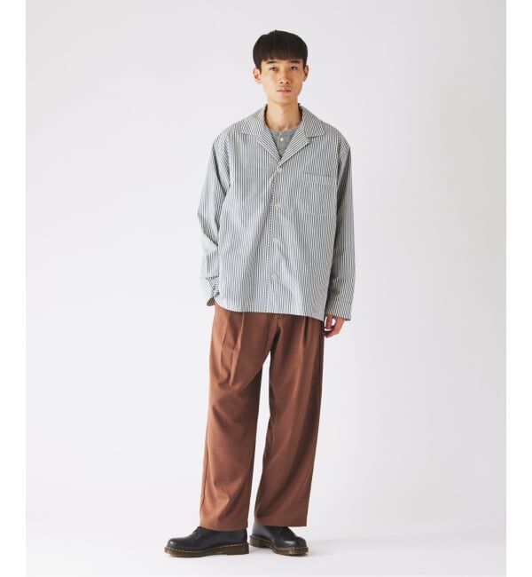 JOURNAL STANDARD relume「《予約》バルジ ツイル &rdquo;レイジー&rdquo; 1タック スラックス」|スラックス|