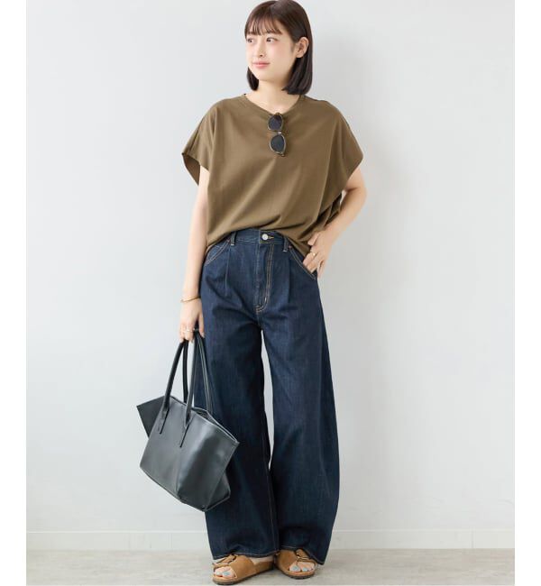 JOURNAL STANDARD relume「タックデザインルーズ Tシャツ」|Tシャツ・カットソー|