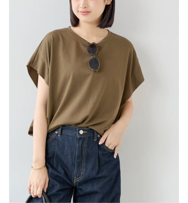 JOURNAL STANDARD relume「タックデザインルーズ Tシャツ」|Tシャツ・カットソー|カーキ