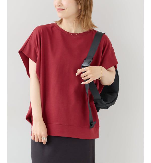 JOURNAL STANDARD relume「タックデザインルーズ Tシャツ」|Tシャツ・カットソー|ボルドー