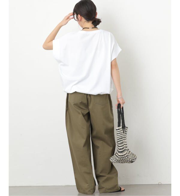 JOURNAL STANDARD relume「《WEB限定追加2》コットンドロップショルダー ドロストT」|Tシャツ・カットソー|