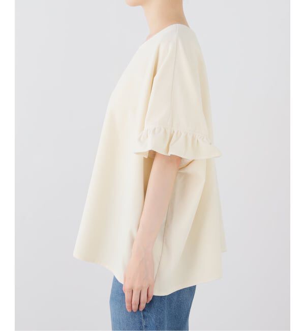 journal standard luxe「ベロア フリルTOP」|シャツ・ブラウス|