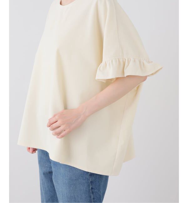journal standard luxe「ベロア フリルTOP」|シャツ・ブラウス|