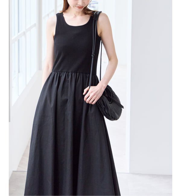 U by SPICK&SPAN「リブタンクドッキングワンピース」|ワンピース|