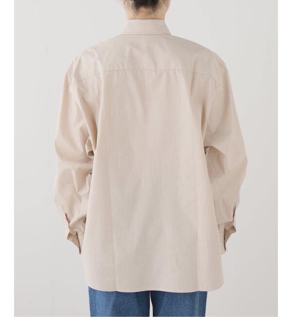 FRAMeWORK「BASERANGE/ベースレンジ CLAUDE SHIRT(ベージュ)」|シャツ・ブラウス|