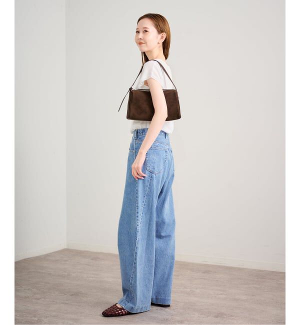 U by SPICK&SPAN「《接触冷感》ウォッシャブルリネンブレンドプルオーバー」|ニット・セーター|