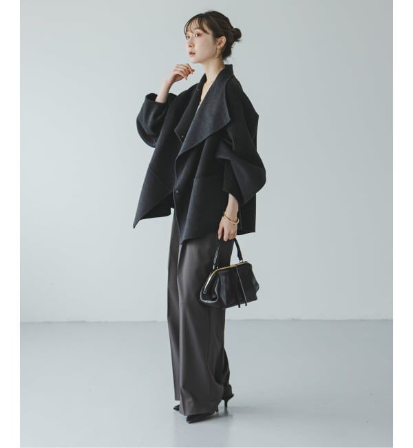 NOBLE「《予約》Super160ウール/FOXショートコート」|その他|