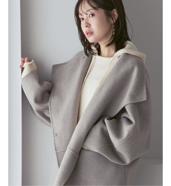 NOBLE「《予約》Super160ウール/FOXショートコート」|その他|
